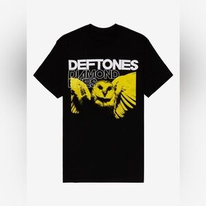 Tultex Deftones Black Crew Neck T-Shirt